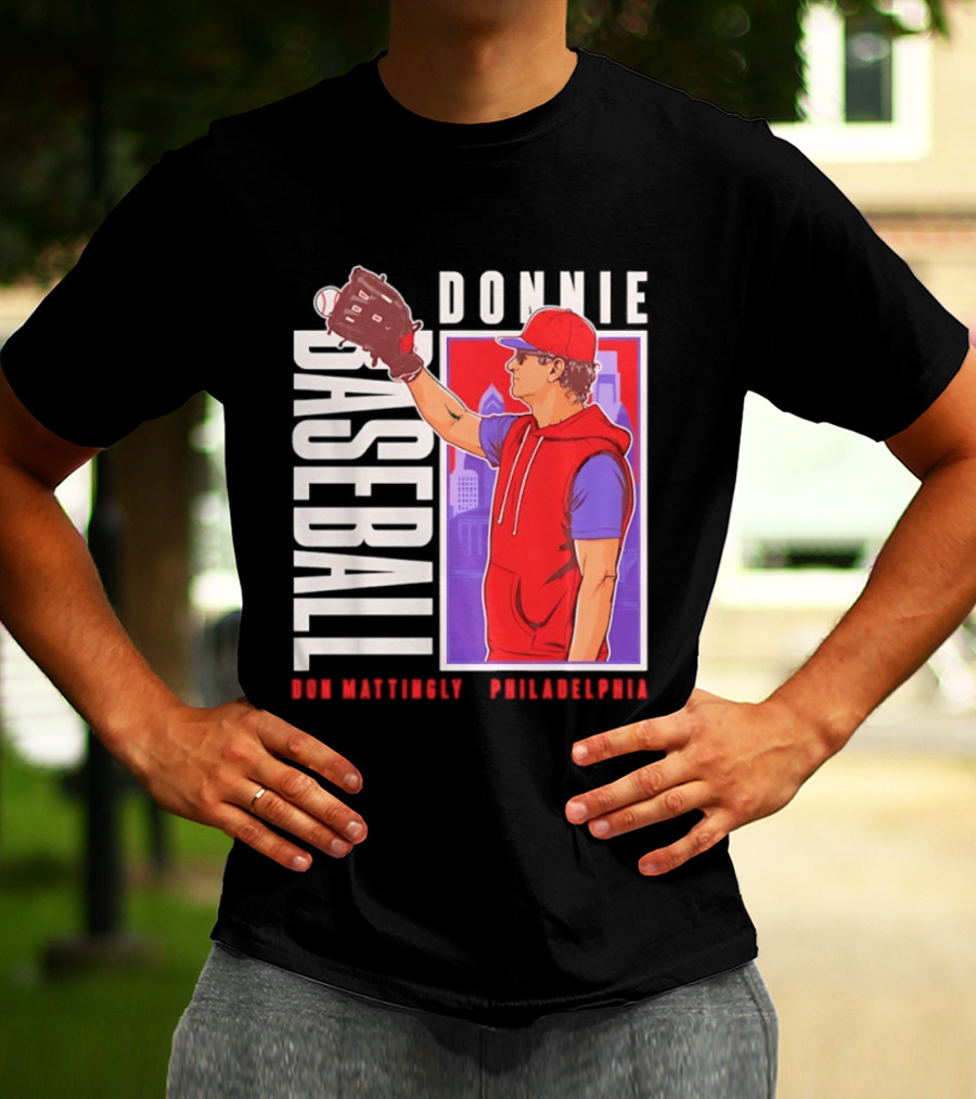 Don Mattingly Donnie Baseball Philadelphia Sports T-Shirt