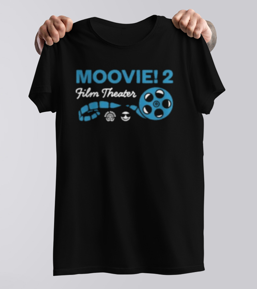 Moovie! 2 Film Theater Cinema Experience P Lo T-Shirt