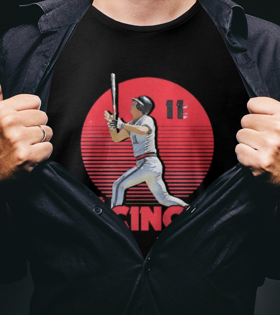 Doug DeCinces 11 California Angels Baseball Legend Player Number T-Shirt