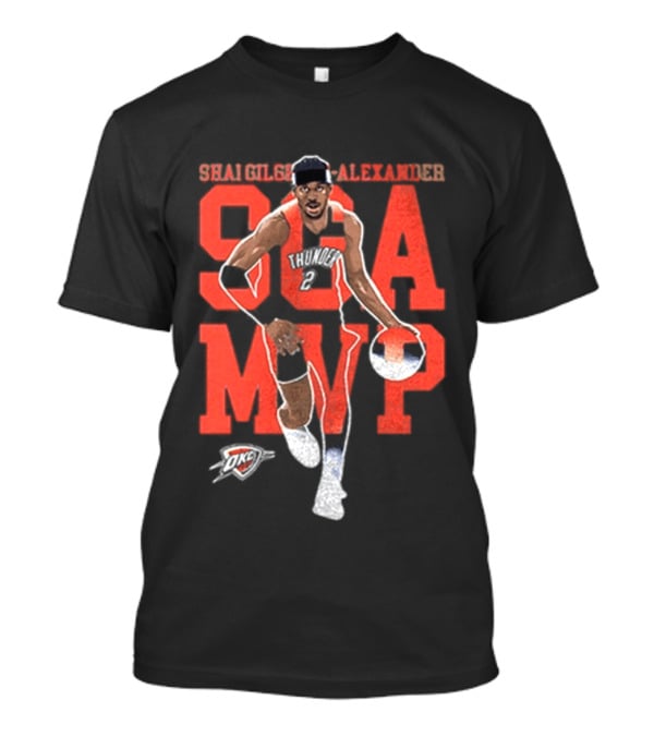 Shai Gilgeous Alexander SGA MVP Basketball Champion 2025 T-Shirt
