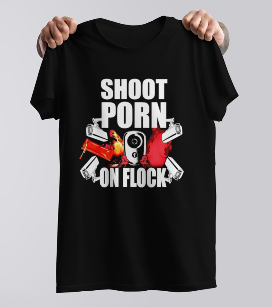 SHOOT PORN ON FLOCK Surveillance Honey Pack T-Shirt