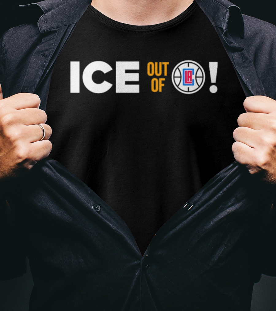 ICE Out Of Los Angeles LA Clippers T-Shirt