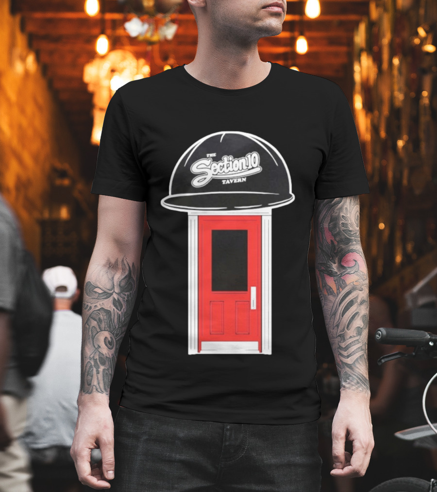 The Section10 Tavern Red Door Entrance T-Shirt