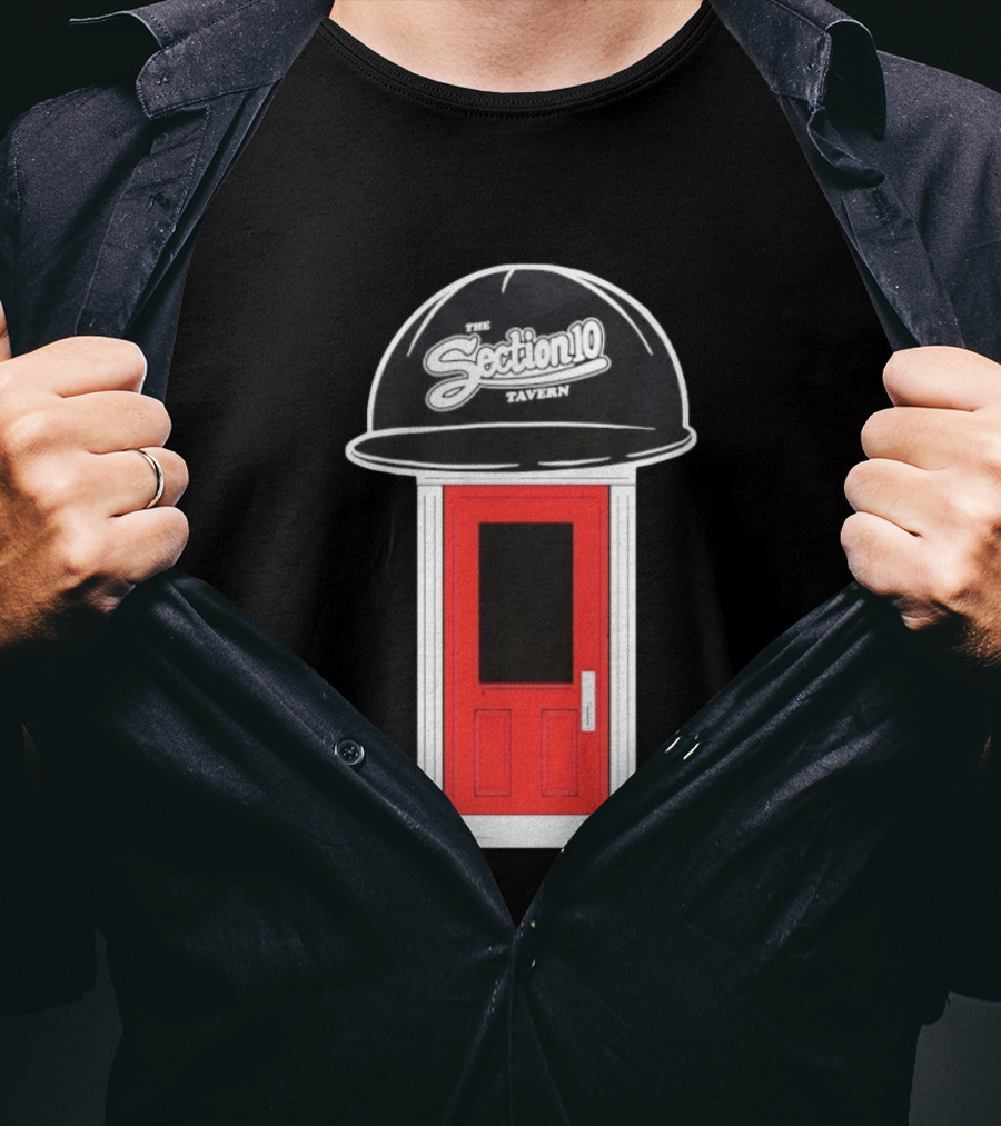 The Section10 Tavern Red Door Entrance T-Shirt