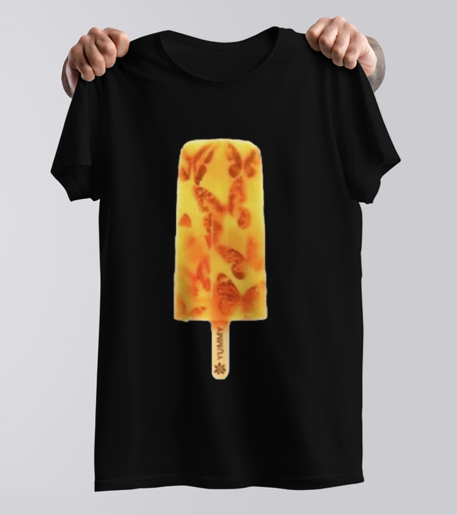 James Tour 2024 Ice Cream Yummy Butterfly Popsicle T-Shirt