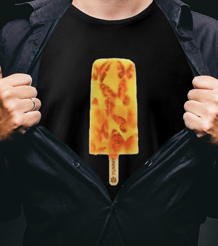 James Tour 2024 Ice Cream Yummy Butterfly Popsicle T-Shirt