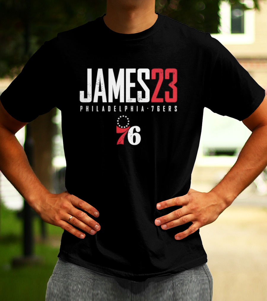 LeBron James 23 Philadelphia 76ers 2026 T-Shirt