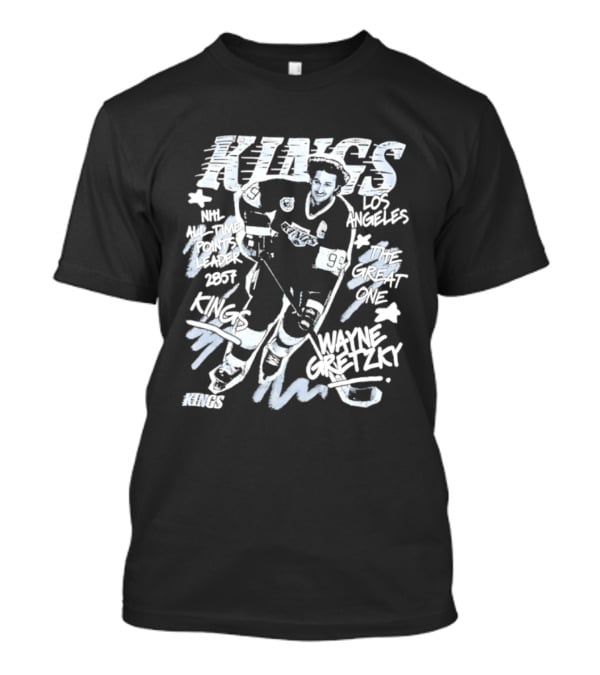 Los Angeles Kings Wayne Gretzky NHL All Time Points Leader Hockey Legend T-Shirt