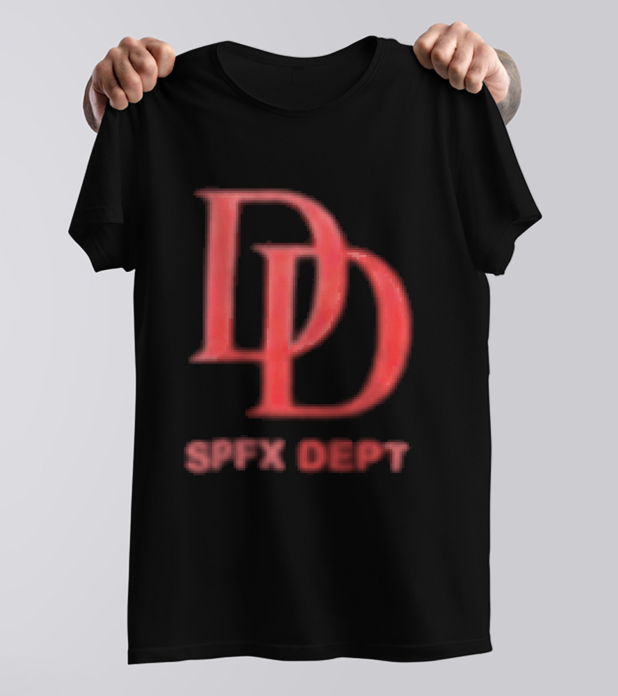 Marvel Television Daredevil Born Again Season 3 Upper East DD T-Shirt