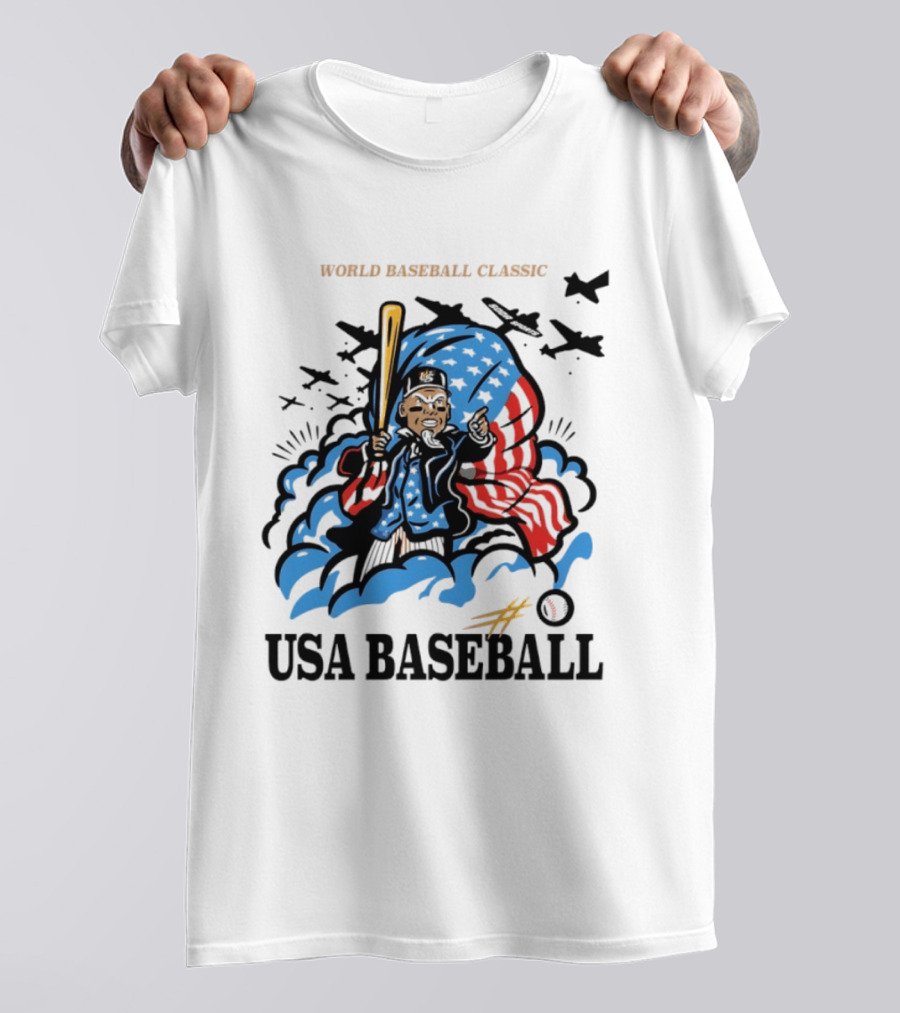 World Baseball Classic USA Baseball 2026 Aaron Judge T-Shirt