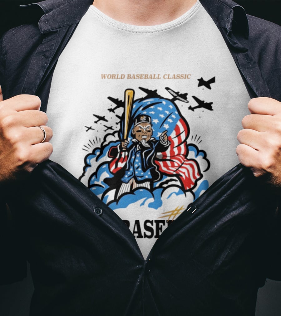 World Baseball Classic USA Baseball 2026 Aaron Judge T-Shirt