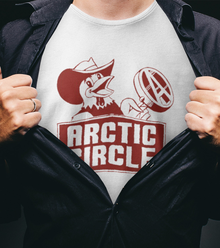 Arctic Circle Cowboy Chicken Fast Food T-Shirt