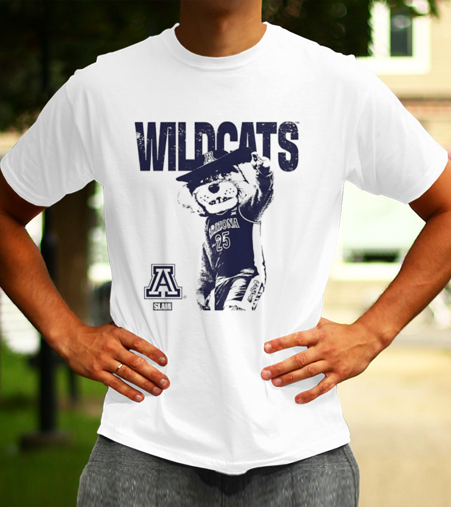 Arizona Wilbur Wildcats A Logo SLAM T-Shirt