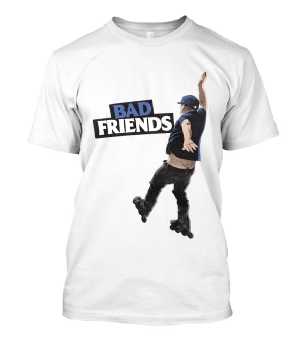 Bad Friends Bobby Roller Skating Fall T-Shirt