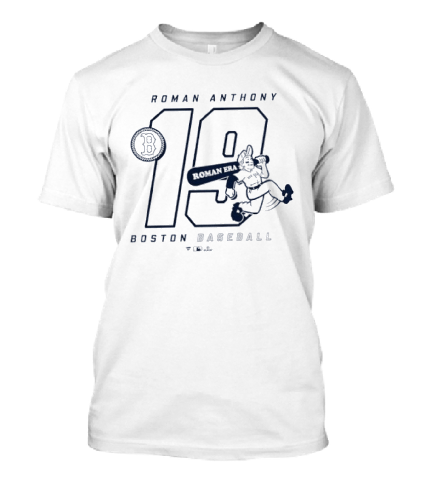Boston Baseball Roman Anthony 19 Roman Era Caricature T-Shirt