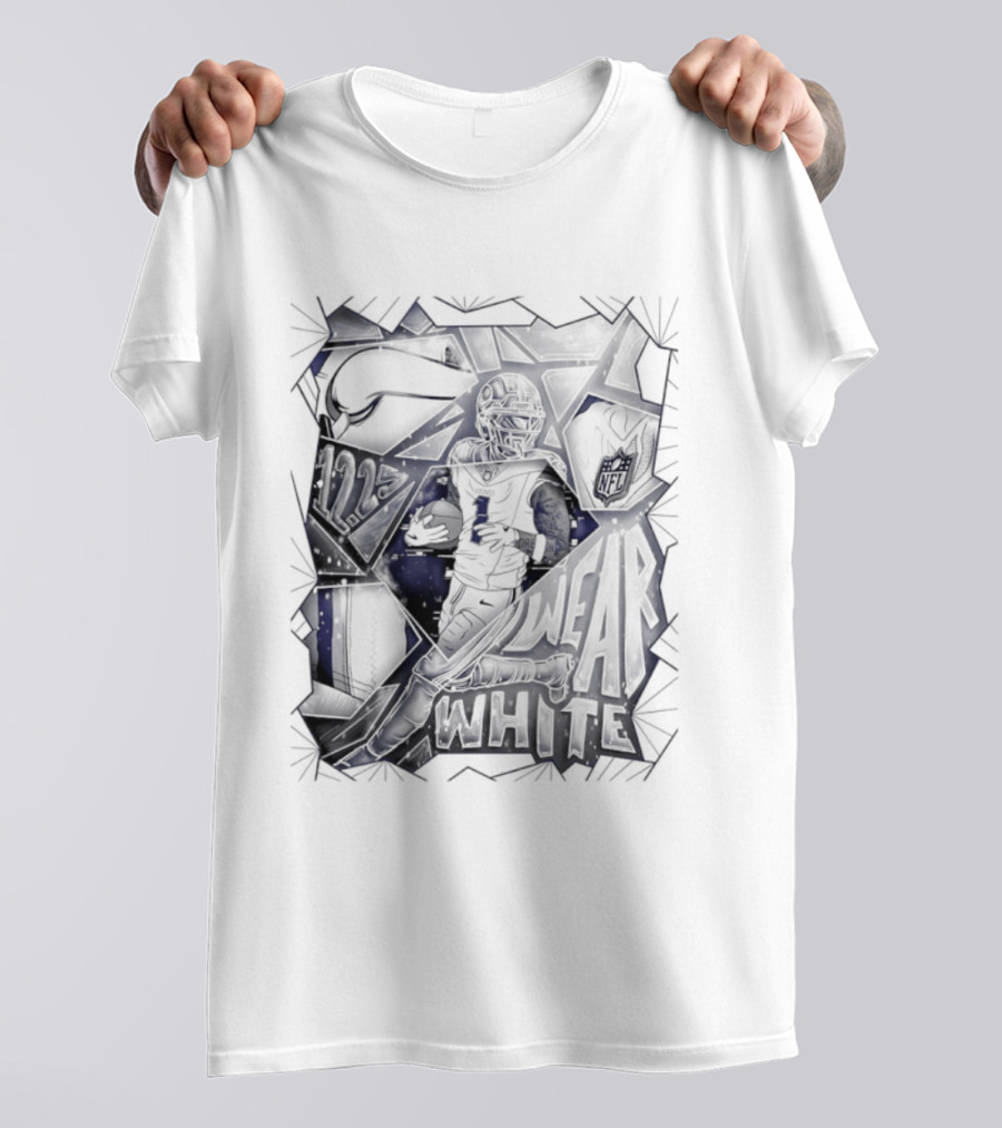 Jalen Nailor Minnesota Vikings Winter Whiteout Week Wear T-Shirt