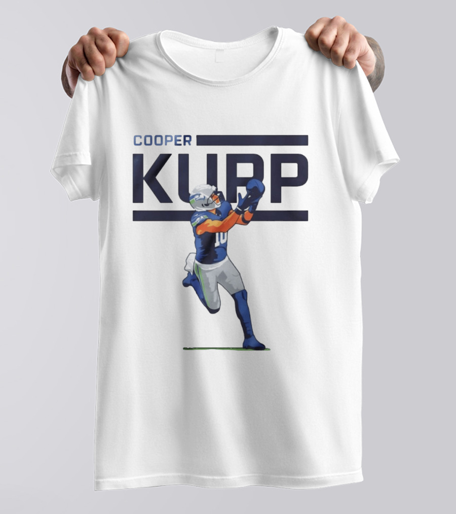 Cooper Kupp Seattle Seahawks Catching Action T-Shirt