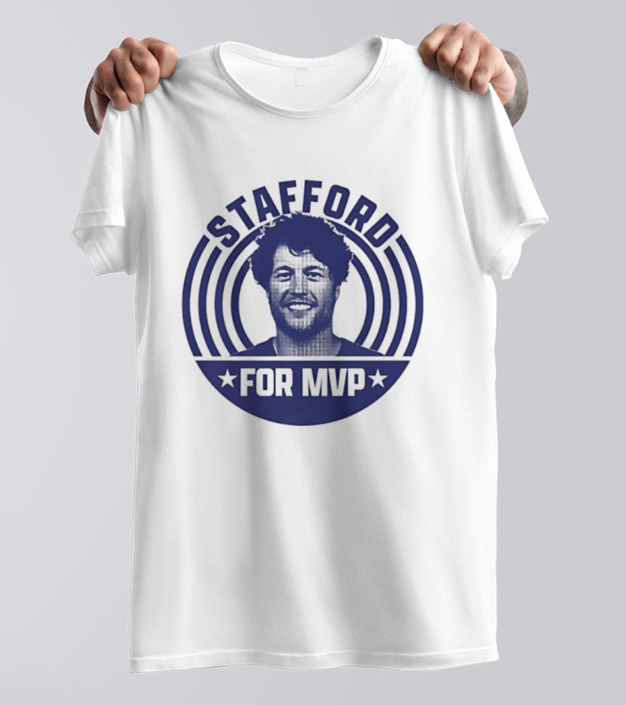 Matthew Stafford For MVP Los Angeles Rams Football Fan Gear T-Shirt