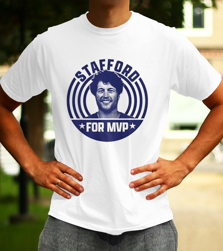 Matthew Stafford For MVP Los Angeles Rams Football Fan Gear T-Shirt