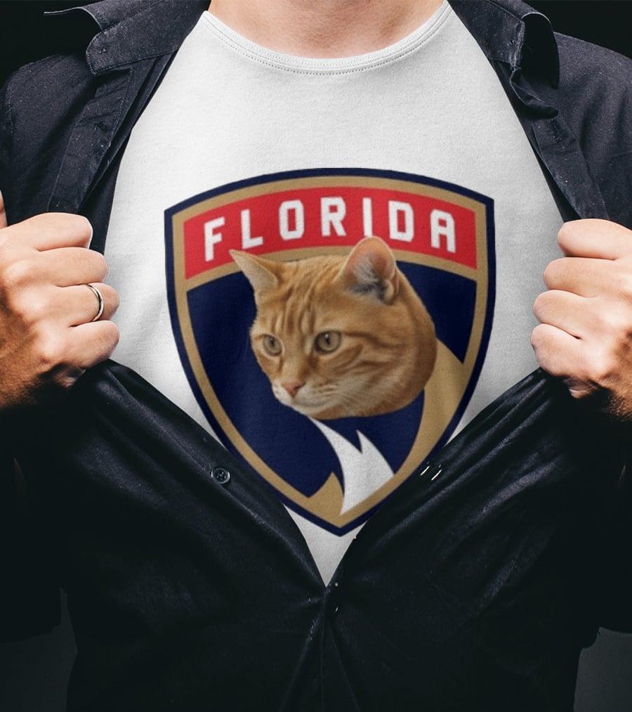 Florida Panthers Paul Maurice Cat T-Shirt