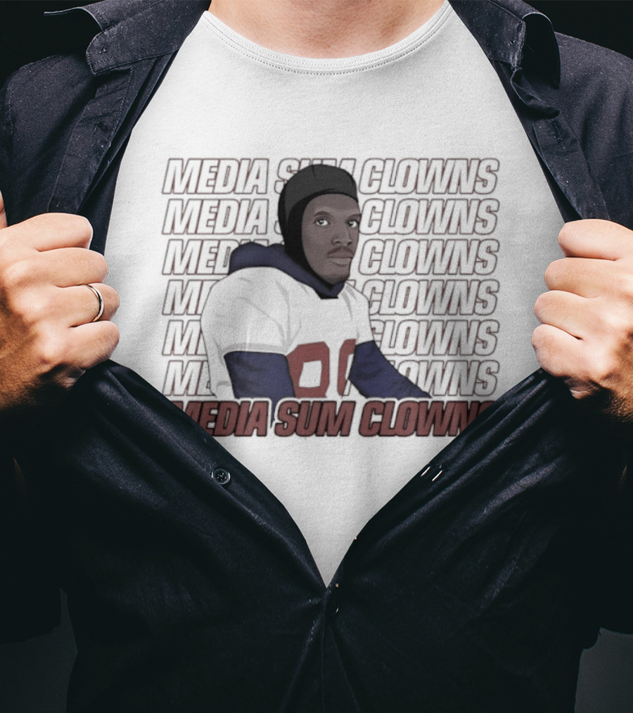 Giants Kadarius Toney Media Sum Clowns T-Shirt