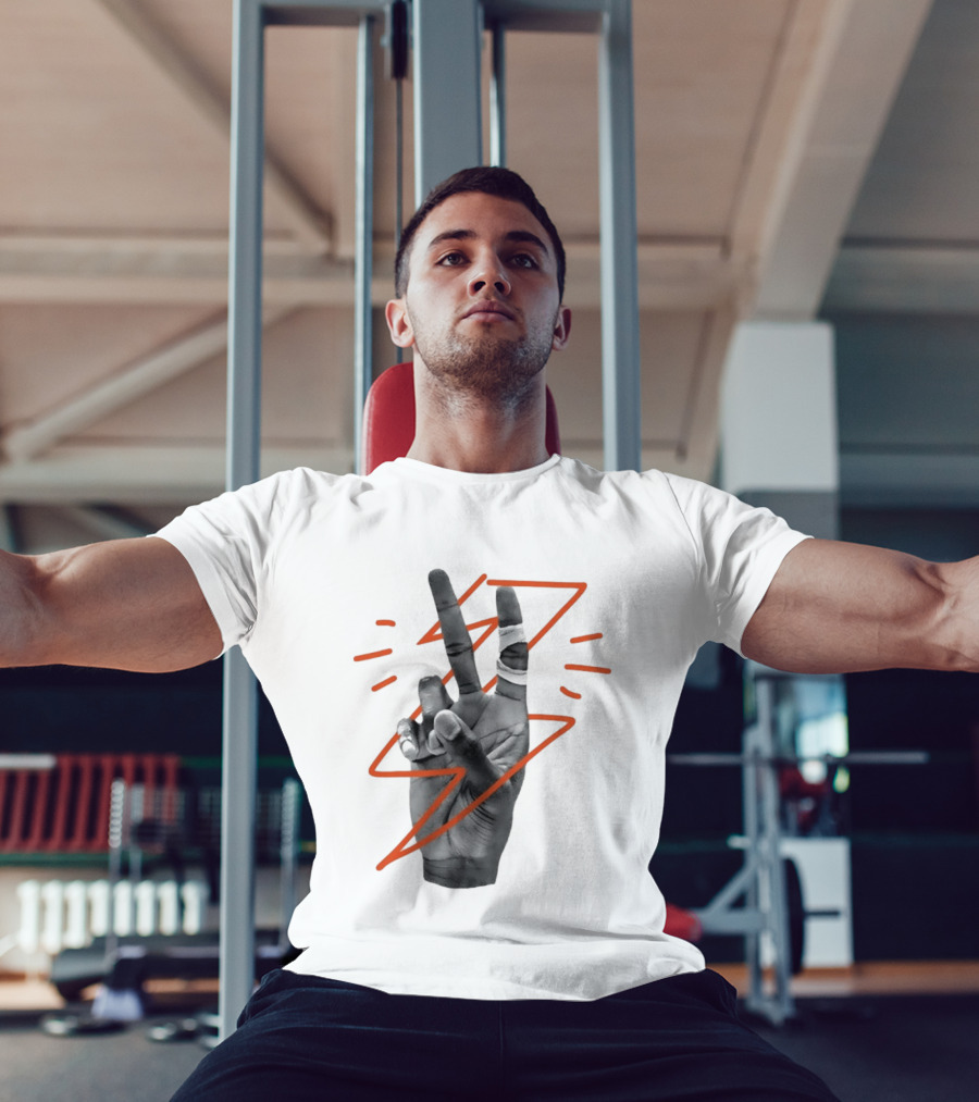 Shai Gilgeous Alexander SGA B2B 2025 26 Kia NBA MVP Hand Gesture T-Shirt