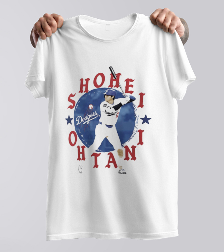 Shohei Ohtani Los Angeles Dodgers October Baseball Player Batter T-Shirt