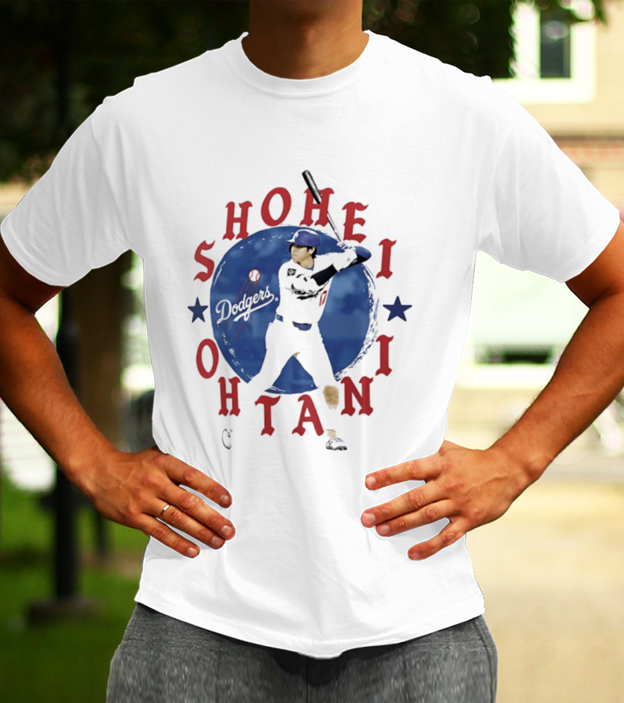 Shohei Ohtani Los Angeles Dodgers October Baseball Player Batter T-Shirt