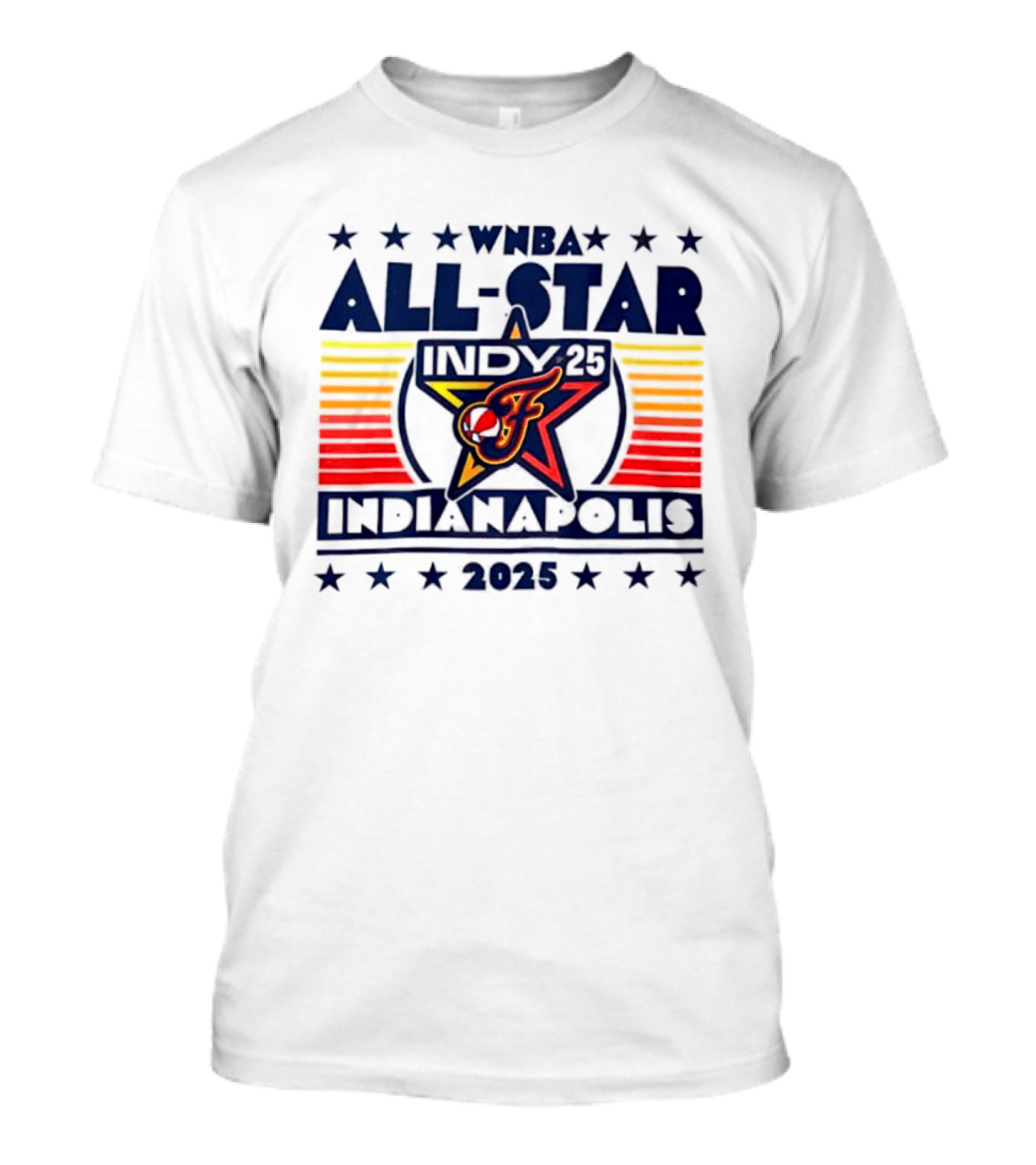 WNBA All Star INDY 2025 Indianapolis Crewneck T-Shirt