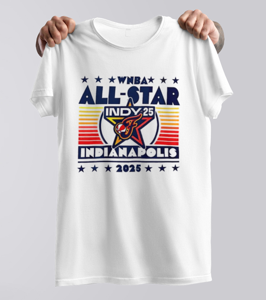 WNBA All Star INDY 2025 Indianapolis Crewneck T-Shirt