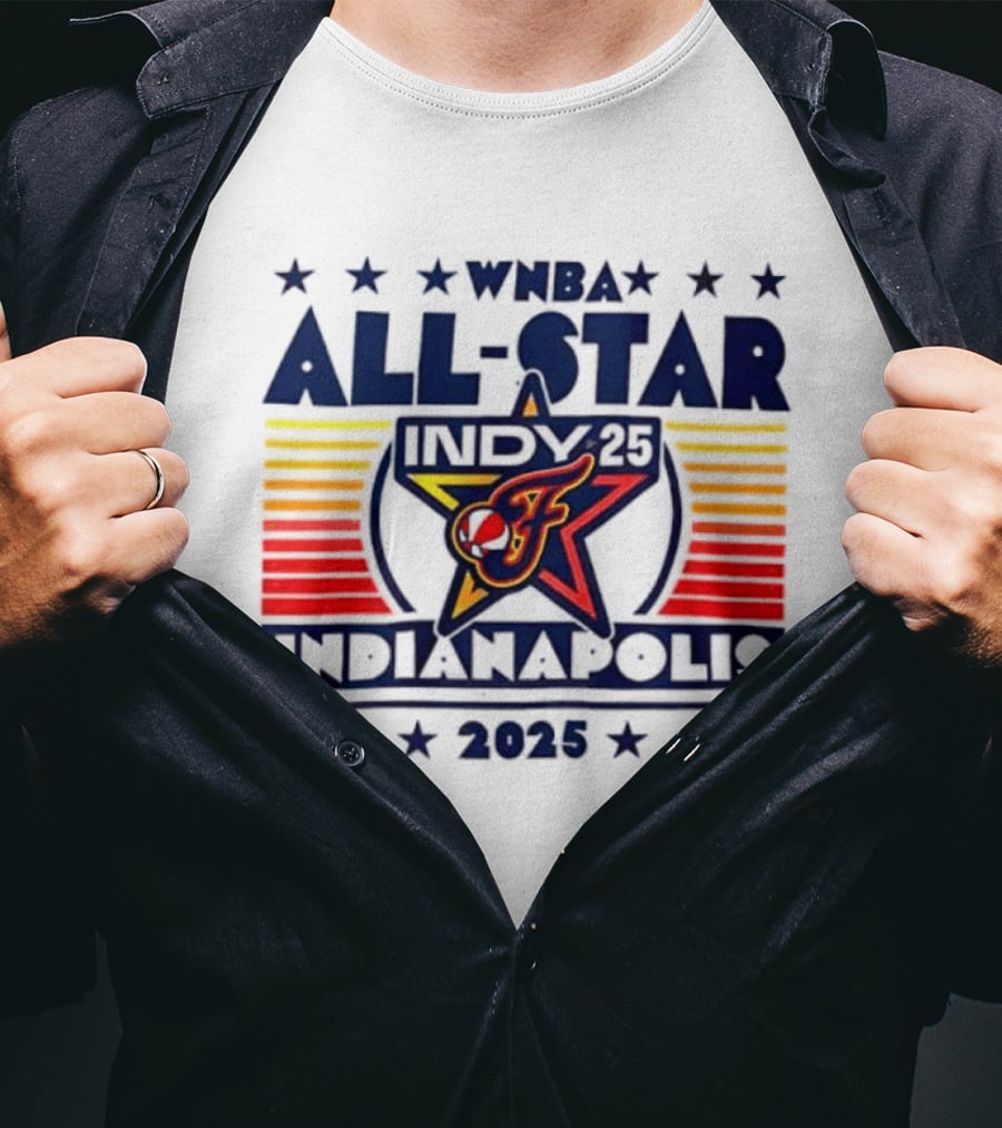 WNBA All Star INDY 2025 Indianapolis Crewneck T-Shirt