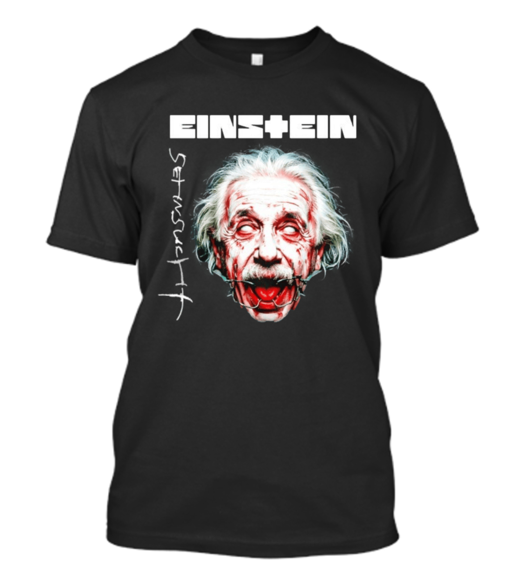 Eins+Ein Sehnsucht Albert Einstein Rammstein T-Shirt