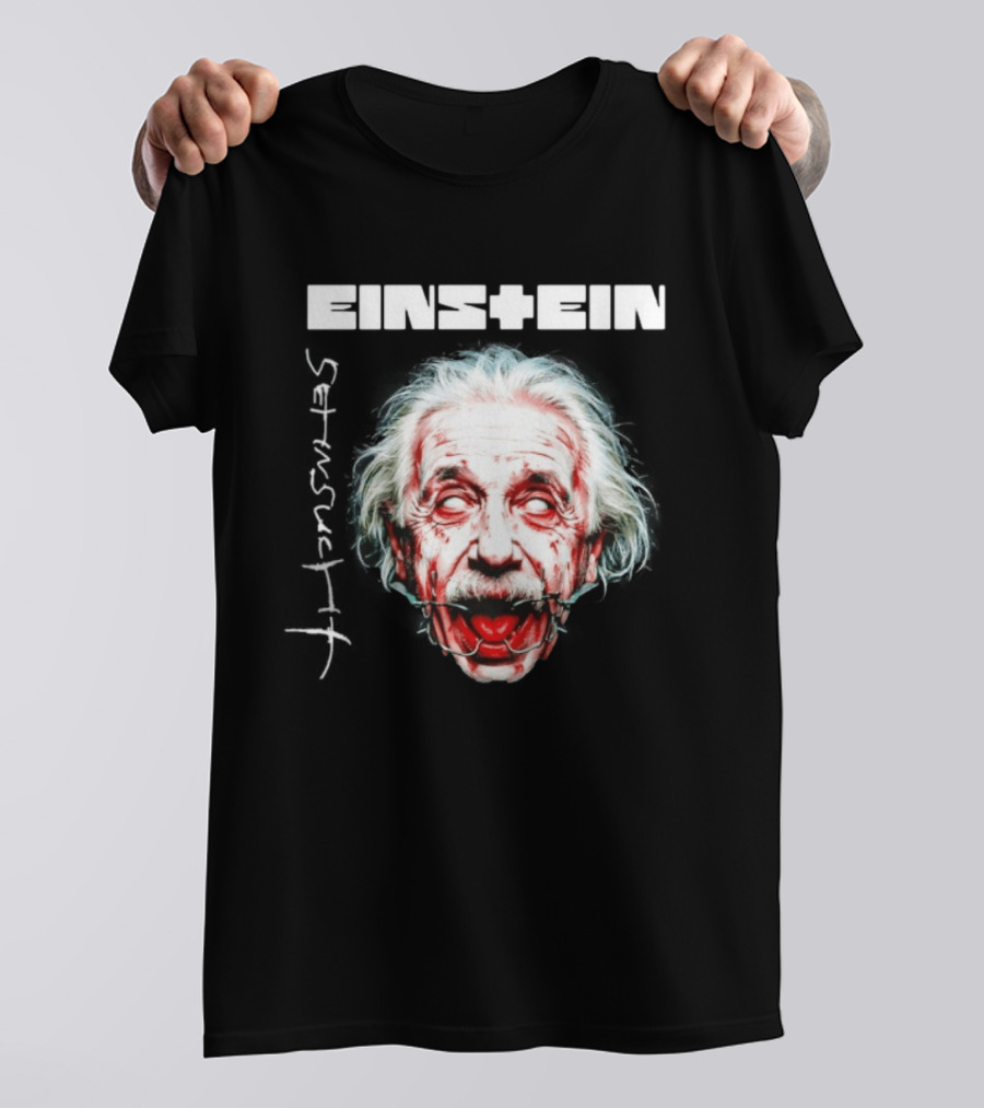 Eins+Ein Sehnsucht Albert Einstein Rammstein T-Shirt
