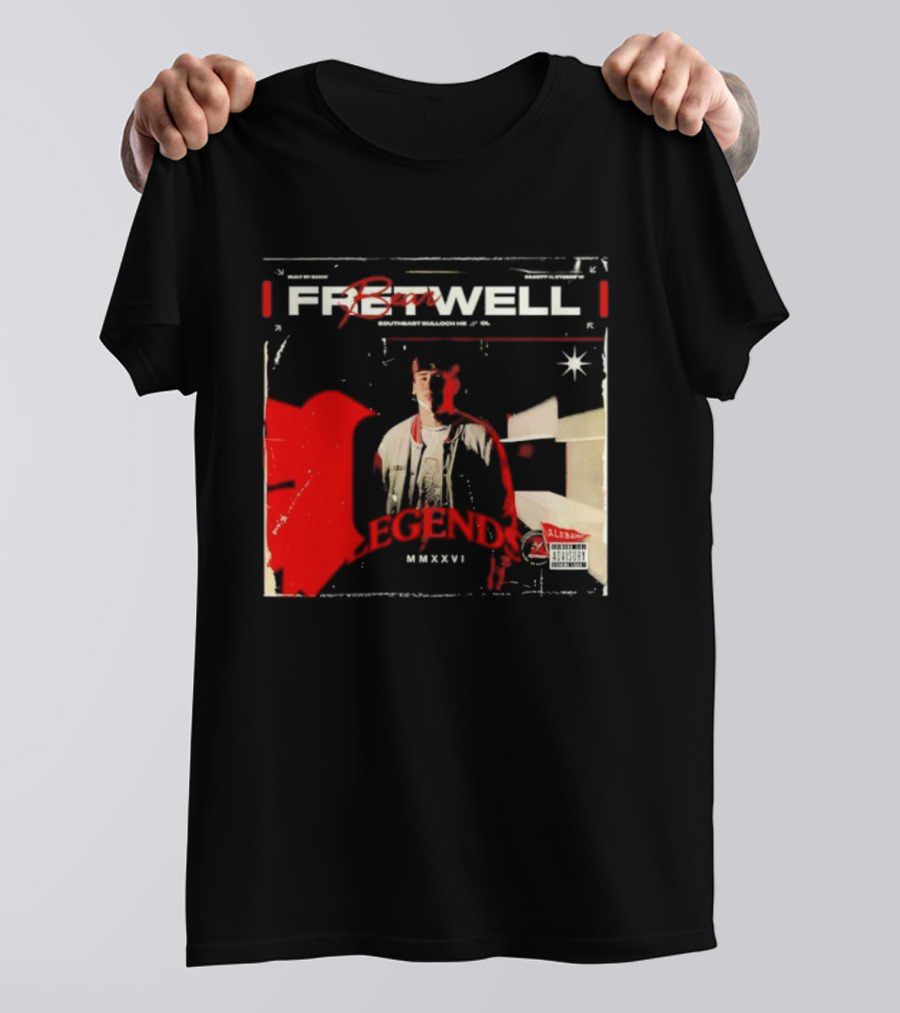 Bear Fretwell Alabama Legends MMXXVI Southeast Bulloch NCAA Football T-Shirt