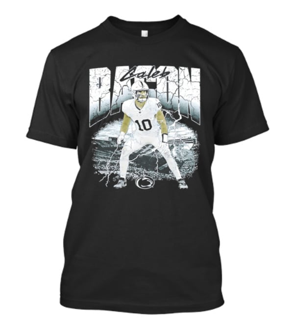 Caleb Bacon 10 Penn State Nittany Lions NCAA Football Player T-Shirt
