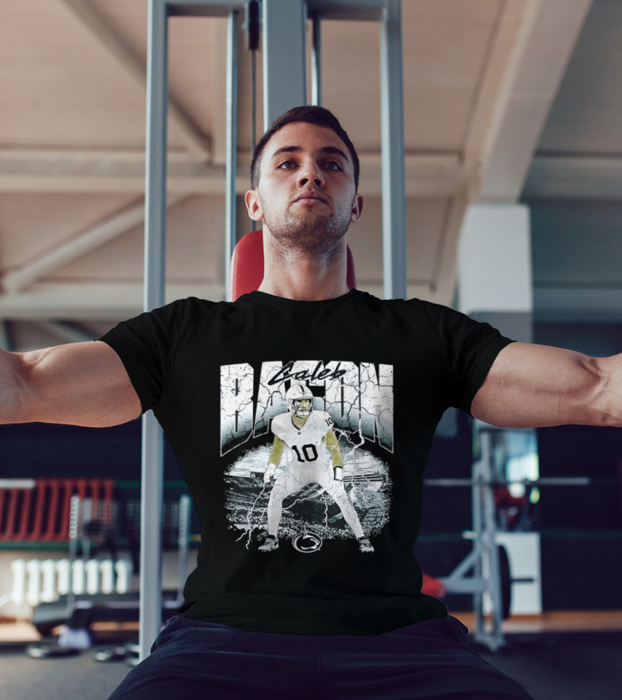 Caleb Bacon 10 Penn State Nittany Lions NCAA Football Player T-Shirt