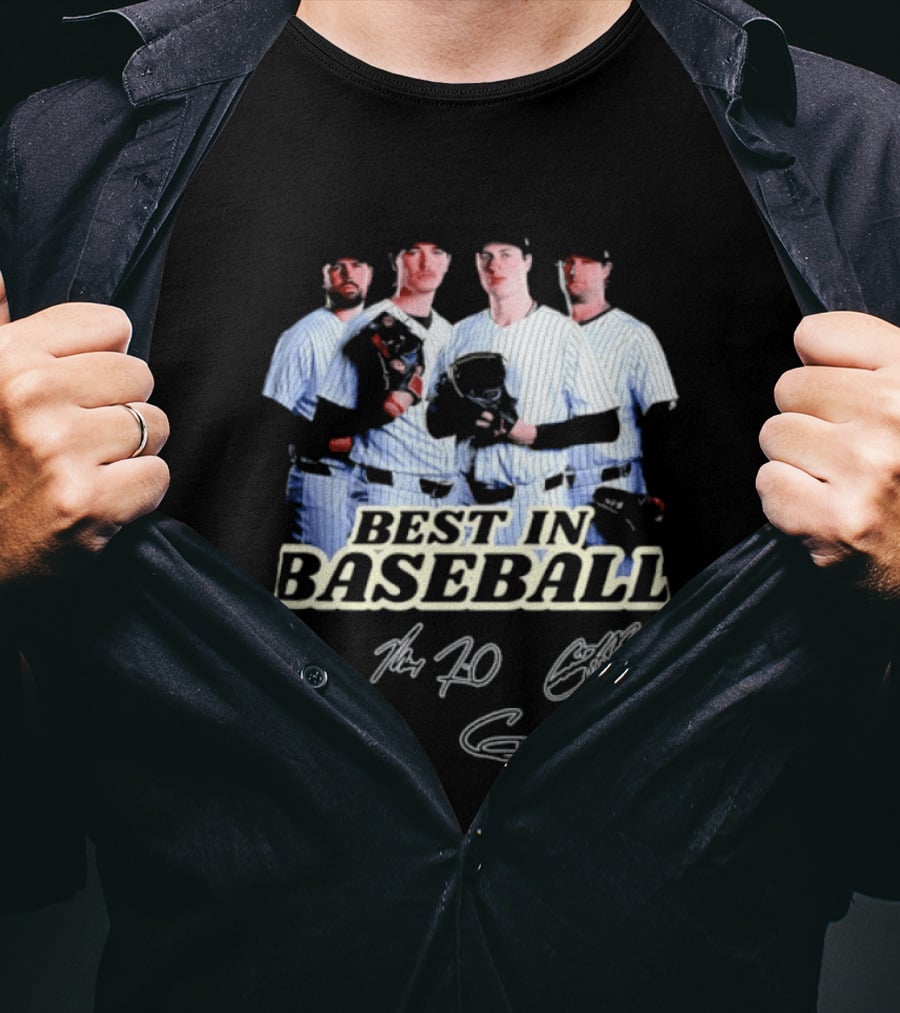 New York Yankees Best In Baseball MLB Team Champions T-Shirt