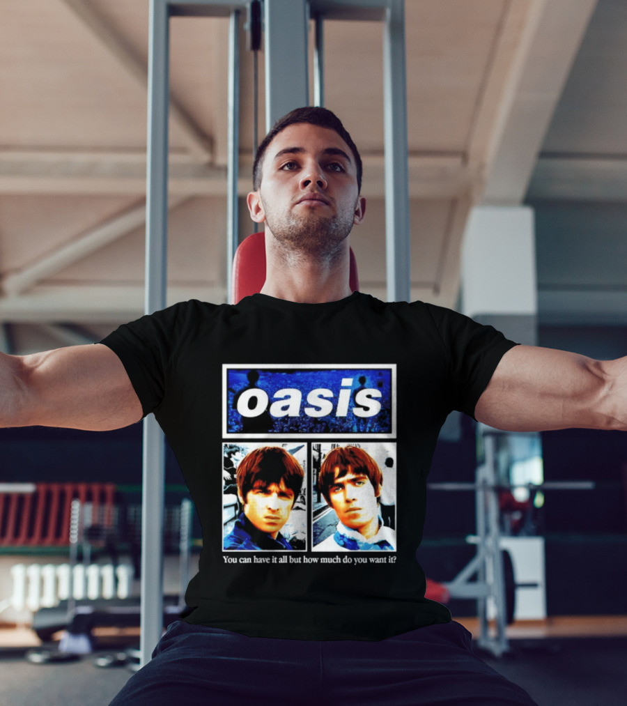 Oasis You Can Have It All But How Much Do You Want It Music Band T-Shirt