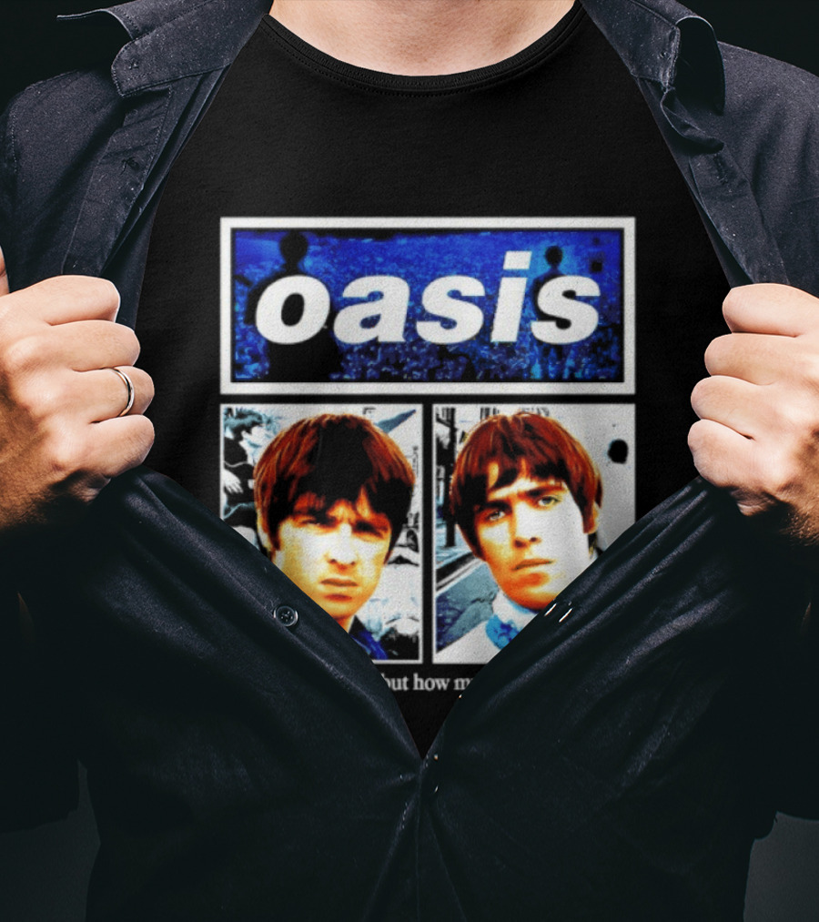 Oasis You Can Have It All But How Much Do You Want It Music Band T-Shirt