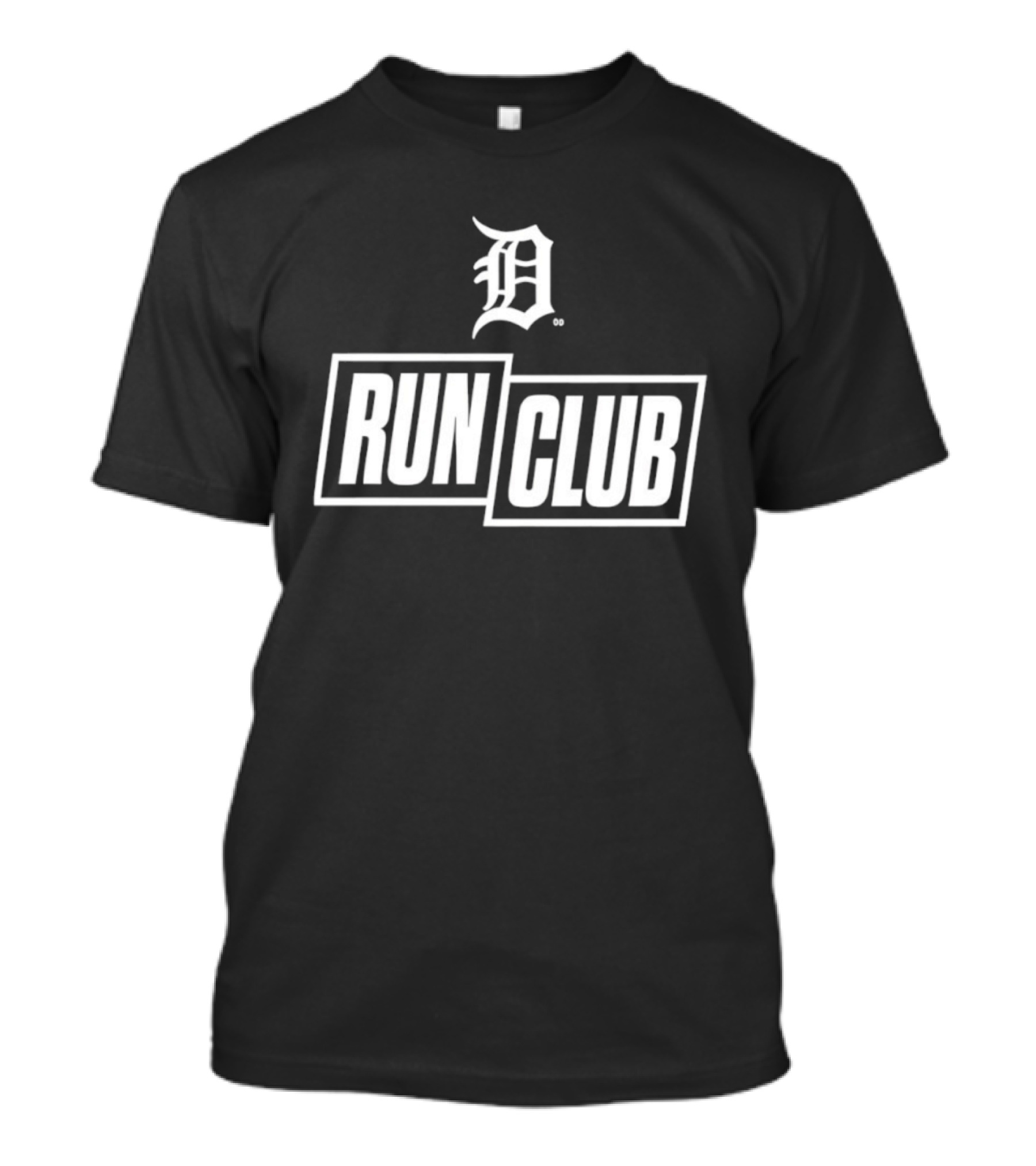 Detroit Tigers D Logo Run Club 2026 T-Shirt
