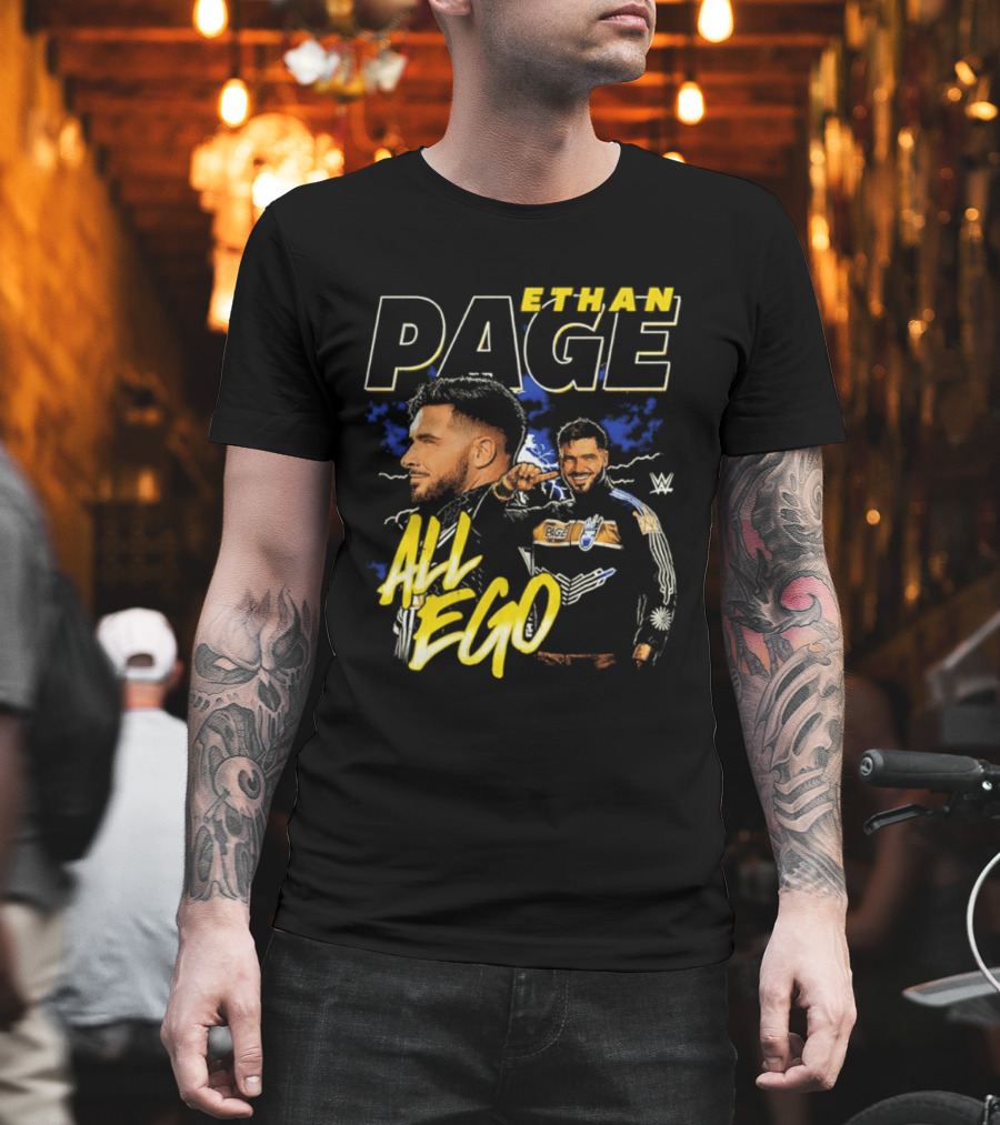 Ethan Page WWE All Ego BZ T-Shirt