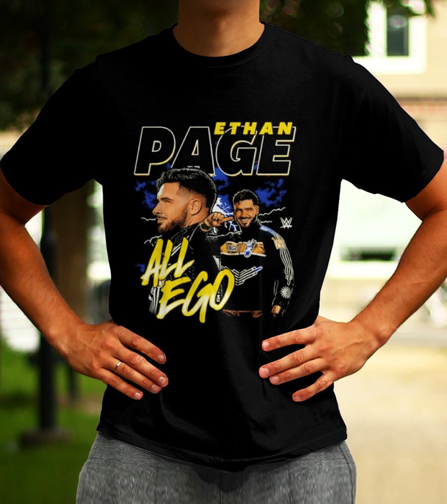 Ethan Page WWE All Ego BZ T-Shirt