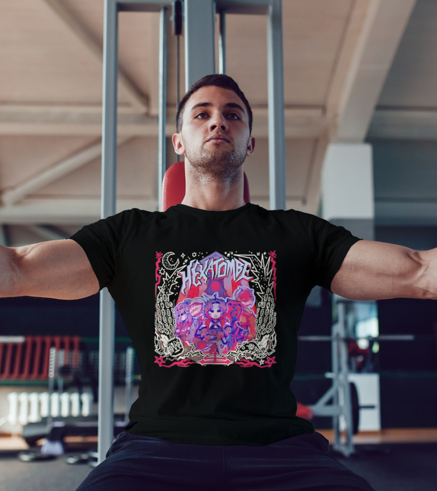 Hexatombe Paranormal Ordem Anime Characters Celestial T-Shirt