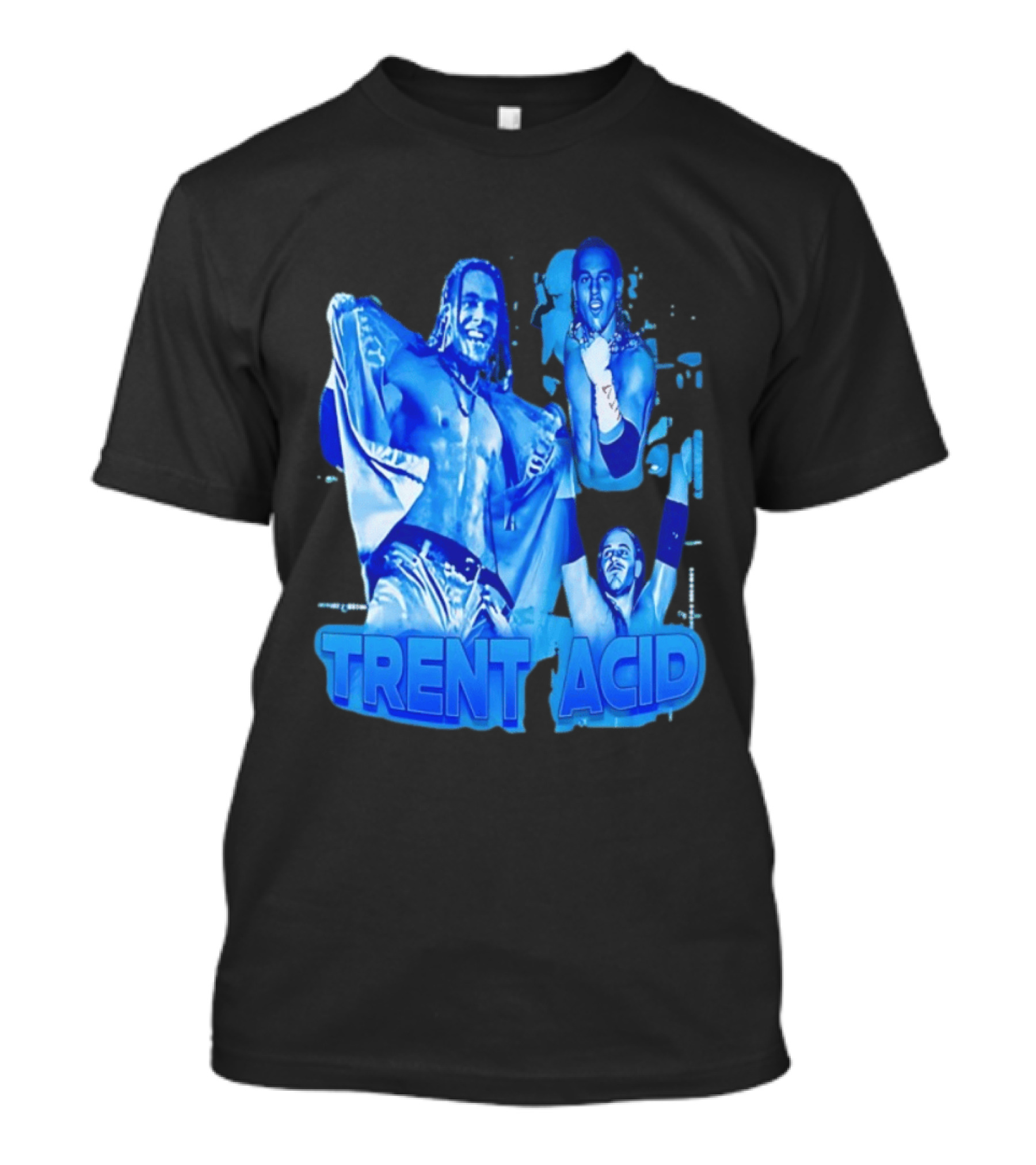 Trent Acid Wrestling Legend Blue Collage без буквы T-Shirt