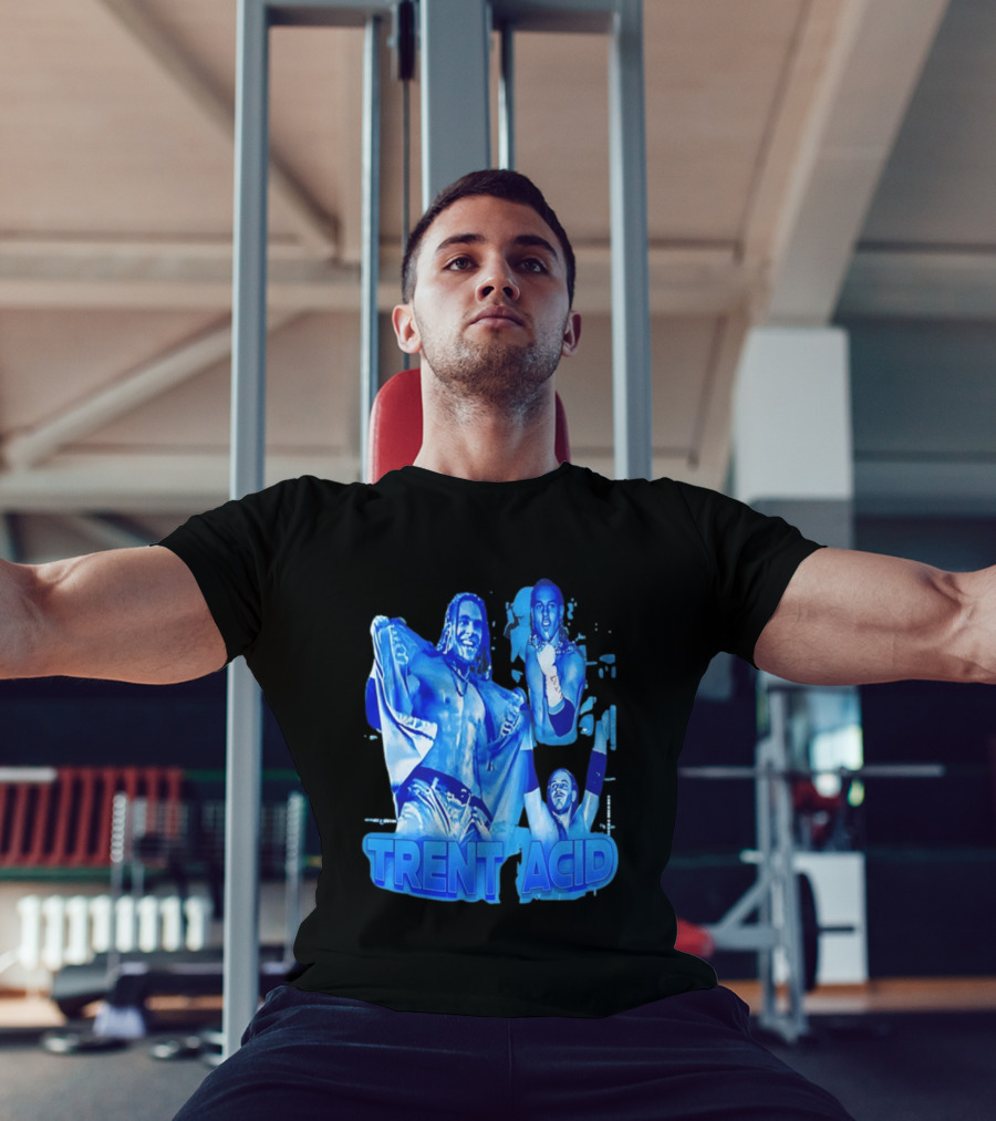 Trent Acid Wrestling Legend Blue Collage без буквы T-Shirt