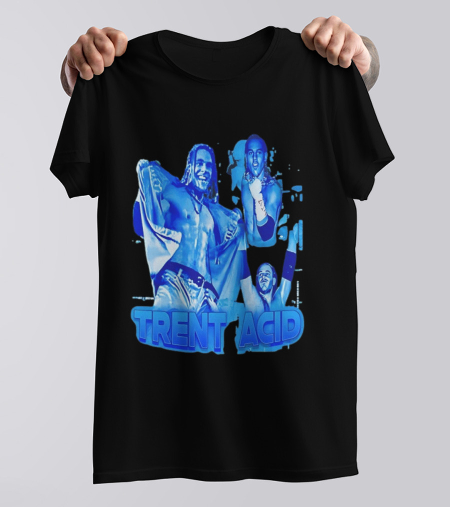 Trent Acid Wrestling Legend Blue Collage без буквы T-Shirt