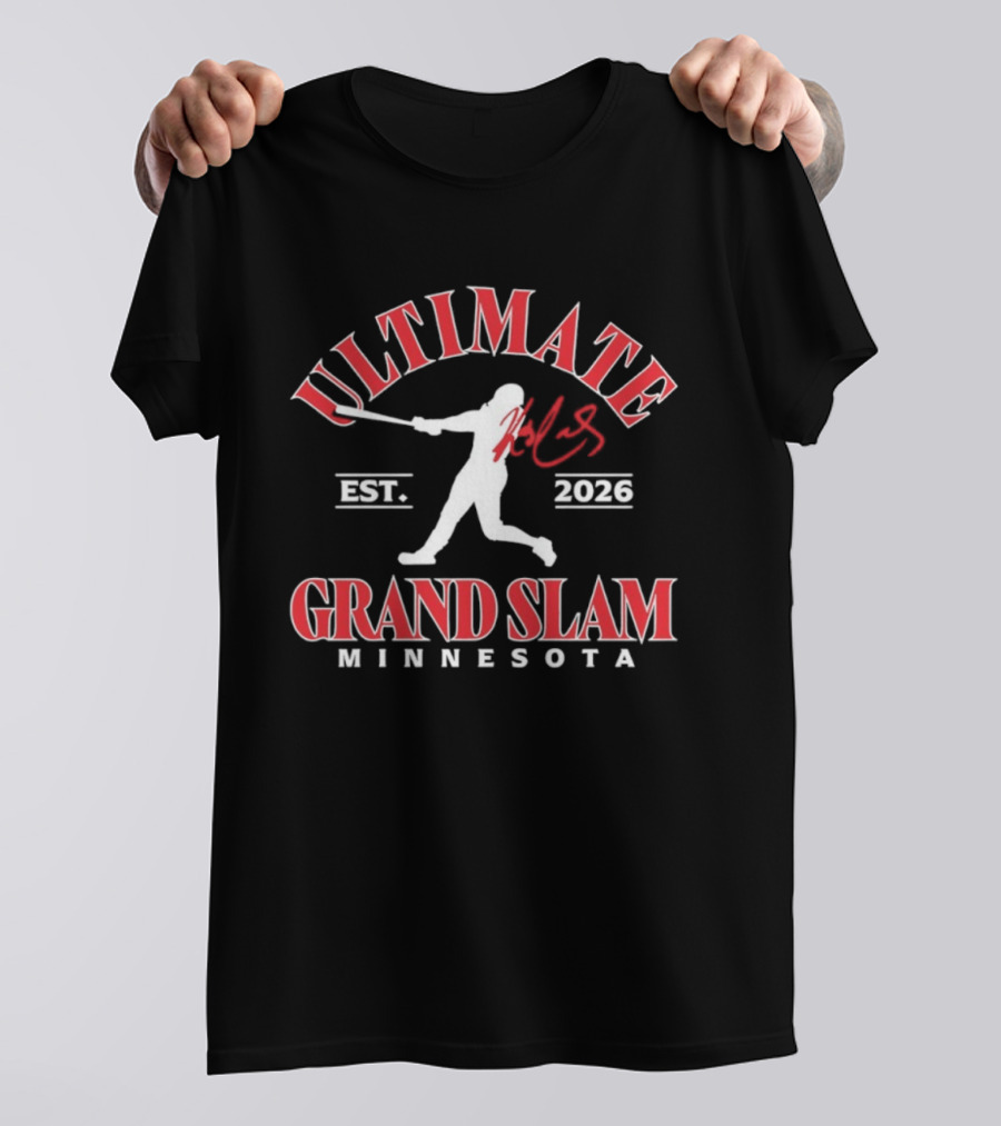 Ultimate Grand Slam Kody Clemens Minnesota 2026 T-Shirt
