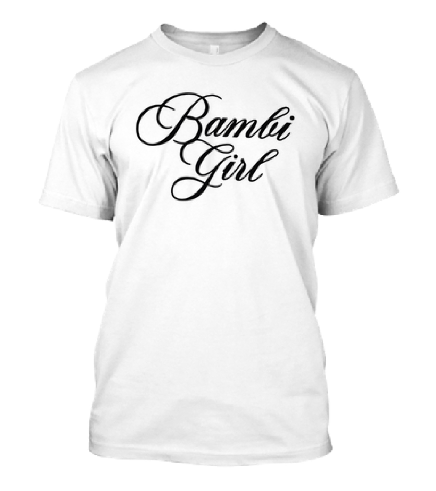 Bambi Girl Script T-Shirt
