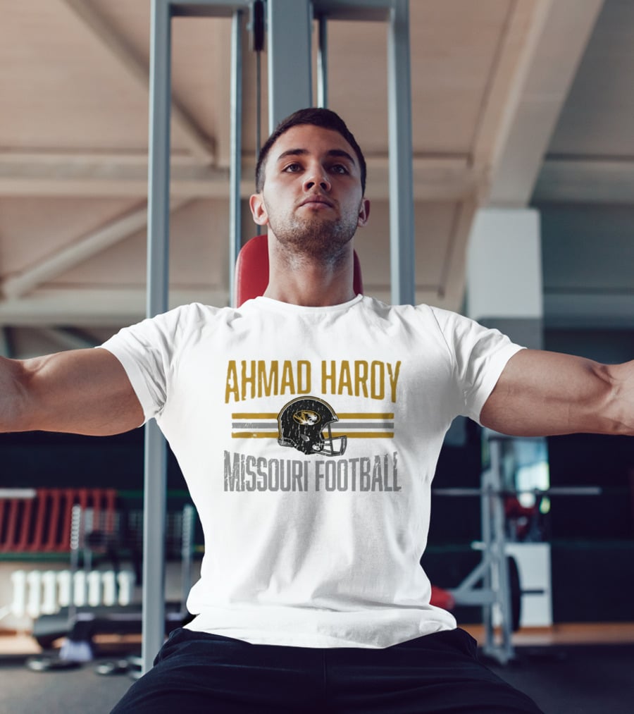 Ahmad Haroy Missouri Football Helmet Hero T-Shirt