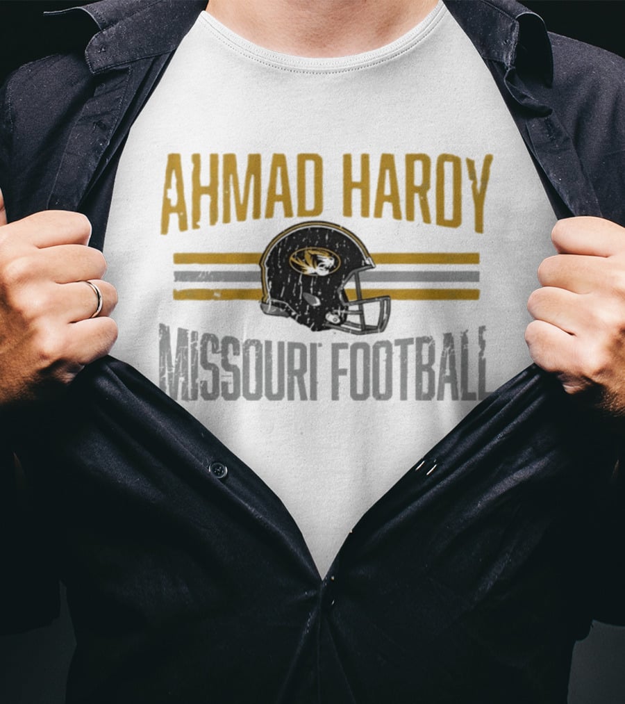 Ahmad Haroy Missouri Football Helmet Hero T-Shirt